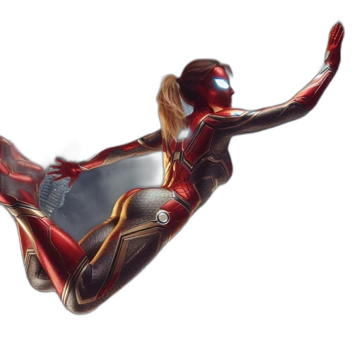 robot, jewelry, concept art, 3d render, comic book art, photorealistic, superheroine, clad transparent PNG cut-out