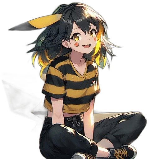 creature, animal, mask, dress, anime, pixel art, watercolor, concept art transparent PNG cut-out