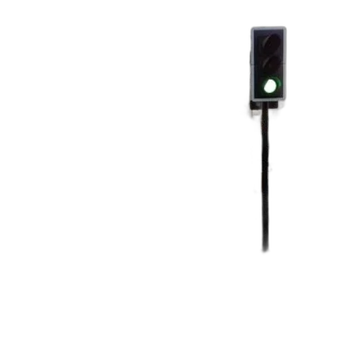 staff, weapon, robot, umbrella, 3d render, green, traffic, light transparent PNG cut-out