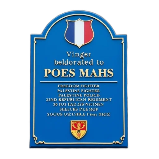 blue, plaque, red, white, french, flag, upper, left transparent PNG cut-out