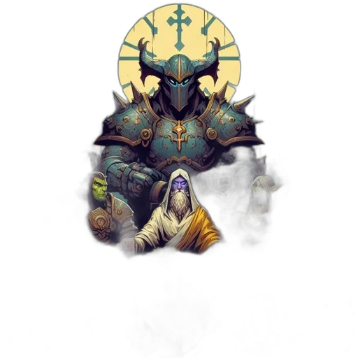 sword, mask, weapon, crown, pixel art, concept art, fantasy art, watercolor transparent PNG cut-out