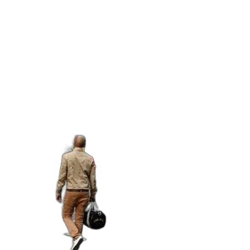 staff, jacket, shoes, weapon transparent PNG cut-out