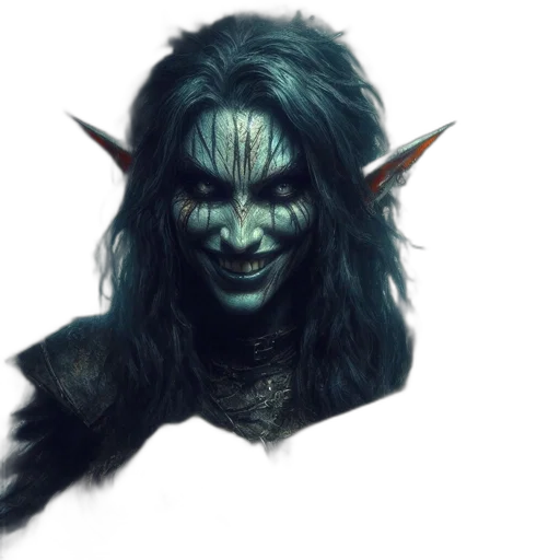 mask, creature, face, fantasy art, concept art, photorealistic, comic book art, dark transparent PNG cut-out
