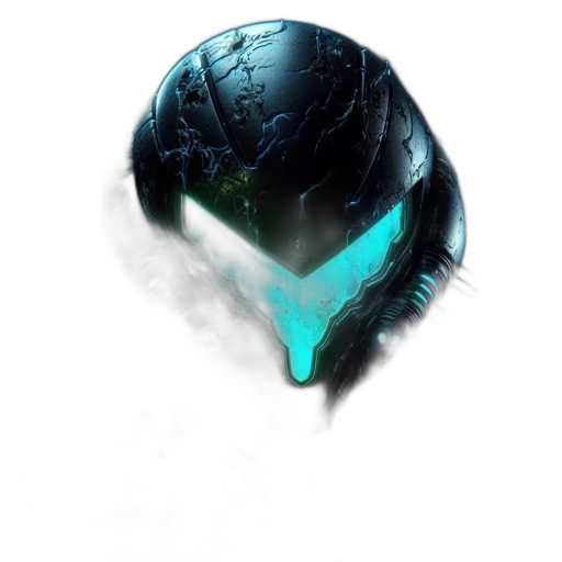 mask, robot, face, dragon, concept art, fantasy art, cyberpunk, 3d render transparent PNG cut-out
