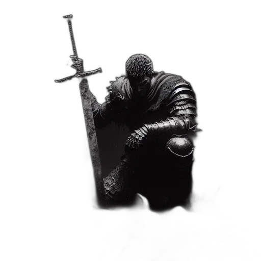 sword, weapon, dragon, staff, concept art, fantasy art, 3d render, pixel art transparent PNG cut-out