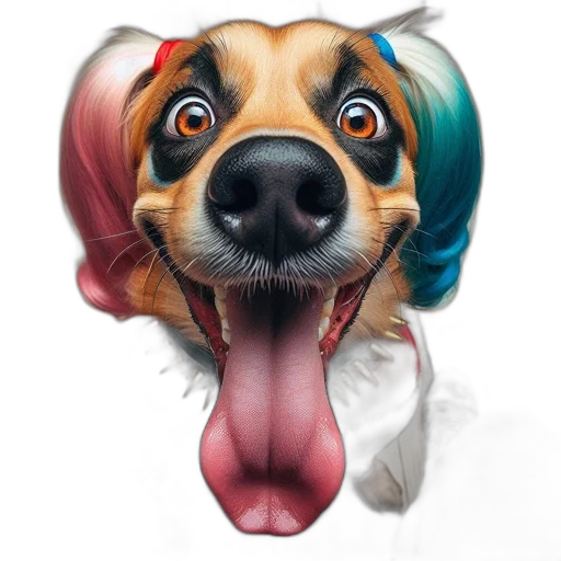 animal, face, creature, mask, photorealistic, watercolor, oil painting, 3d render transparent PNG cut-out