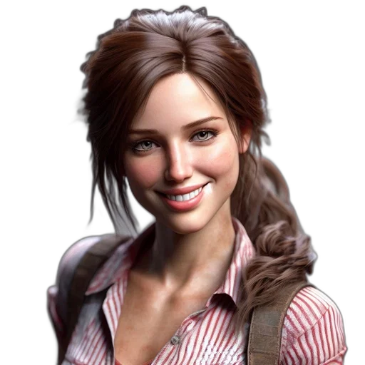 face, staff, hair, robot, photorealistic, concept art, 3d render, fantasy art transparent PNG cut-out