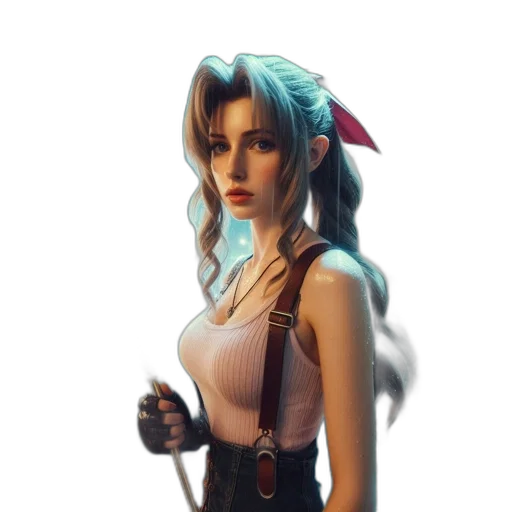 staff, robot, dress, dragon, fantasy art, concept art, 3d render, pixel art transparent PNG cut-out