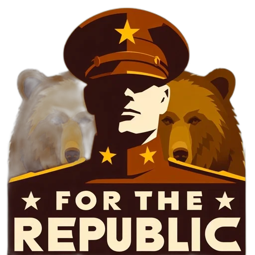 pixel art, concept art, soldier, stands, before, two, giant, bear transparent PNG cut-out