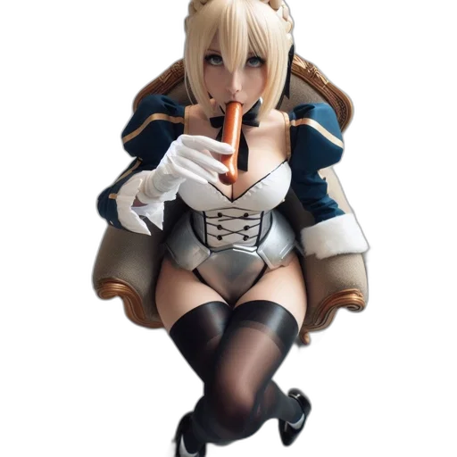 staff, weapon, robot, food, anime, 3d render, concept art, fantasy art transparent PNG cut-out