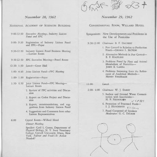 page, program, national, academy, sciences, building, november, 1962 transparent PNG cut-out