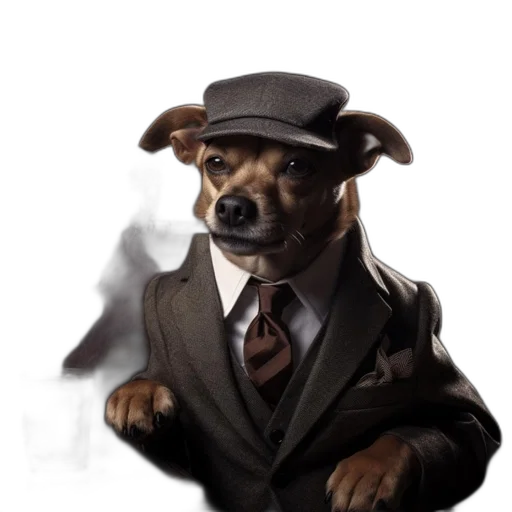 animal, staff, hat, face, photorealistic, concept art, 3d render, fantasy art transparent PNG cut-out