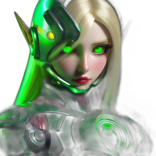 robot, weapon, mask, face, fantasy art, concept art, 3d render, photorealistic transparent PNG cut-out