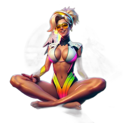 pixel art, concept art, fantasy art, cyberpunk, neon, colorful, pastel, illustrated transparent PNG cut-out