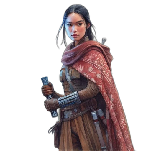 staff, weapon, jacket, sword, concept art, fantasy art, 3d render, photorealistic transparent PNG cut-out