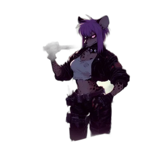 staff, robot, weapon, jacket, concept art, pixel art, 3d render, fantasy art transparent PNG cut-out