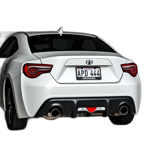 car, 3d render, photorealistic, concept art, white, black, roof, parked transparent PNG cut-out