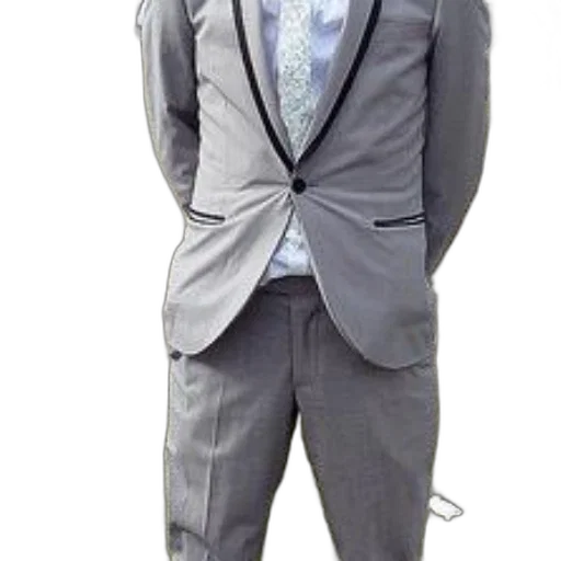 jacket, staff, 3d render, photorealistic, monochrome, pastel, earth tones, person transparent PNG cut-out