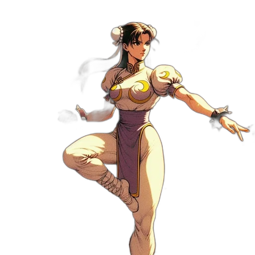 dress, staff, concept art, fantasy art, comic book art, pixel art, golden, earth tones transparent PNG cut-out