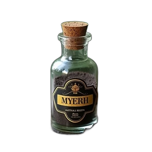 bottle, food, 3d render, photorealistic, glass, cork, stopper, filled transparent PNG cut-out