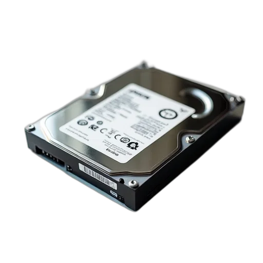 close-up, image, laptop, hard, drive, shiny, metallic, surface transparent PNG cut-out