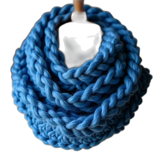 jewelry, hat, crown, blue, wool, crochet, cowl transparent PNG cut-out