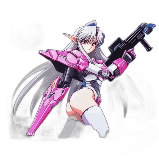 weapon, staff, robot, sword, concept art, anime, fantasy art, cyberpunk transparent PNG cut-out