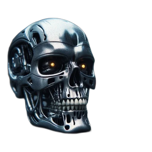 robot, mask, face, 3d render, cyberpunk, concept art, photorealistic, metallic transparent PNG cut-out