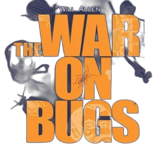concept art, war, bugs, will, allen, orange, text, dark transparent PNG cut-out