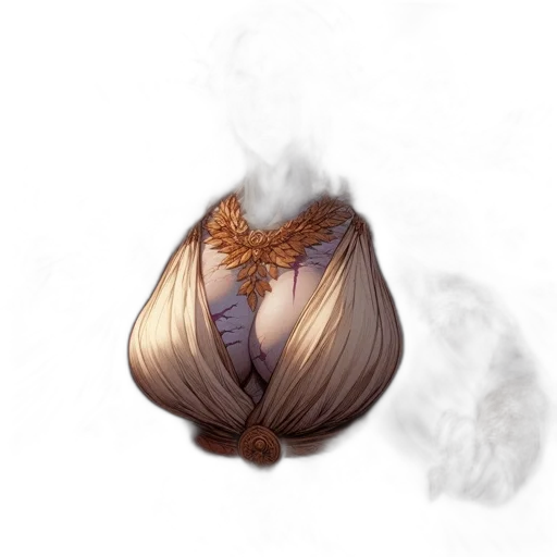 hair, crown, mask, dress, concept art, fantasy art, photorealistic, anime transparent PNG cut-out