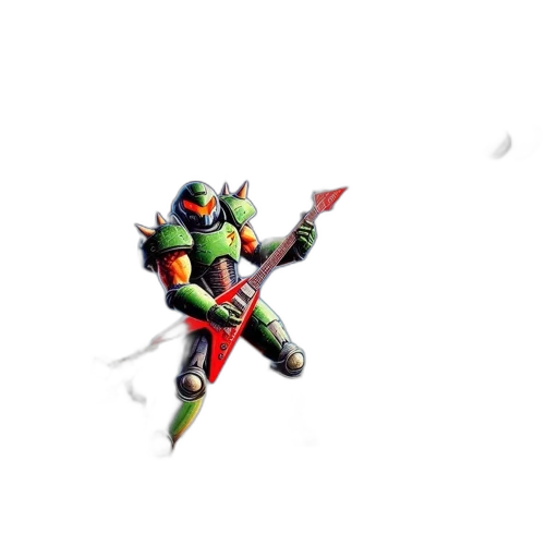 sword, weapon, robot, staff, pixel art, concept art, 3d render, fantasy art transparent PNG cut-out