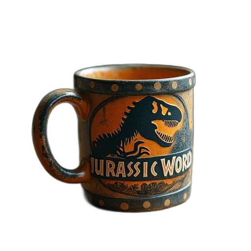 dragon, jurassic, world, mug transparent PNG cut-out
