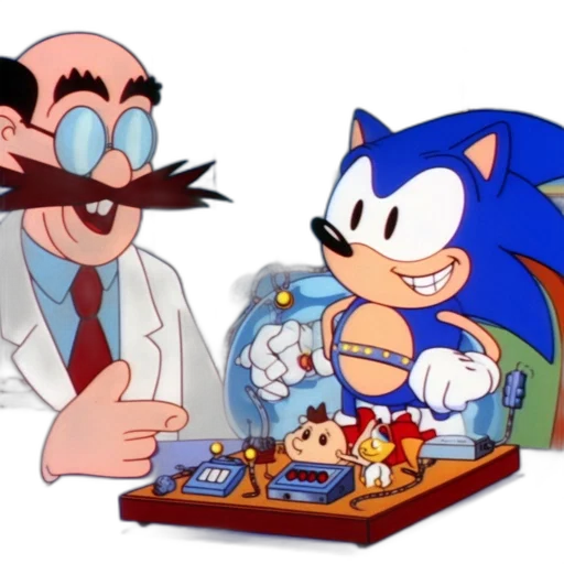 concept art, cartoon, pixel art, laboratory, setting, bald, man, lab transparent PNG cut-out