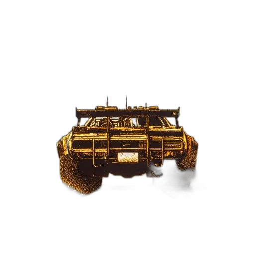 car, furniture, weapon, robot, concept art, pixel art, 3d render, fantasy art transparent PNG cut-out