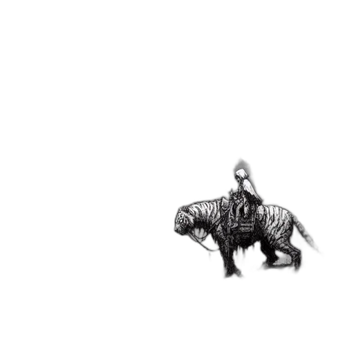 animal, creature, dragon, hair, concept art, pencil sketch, photorealistic, pixel art transparent PNG cut-out