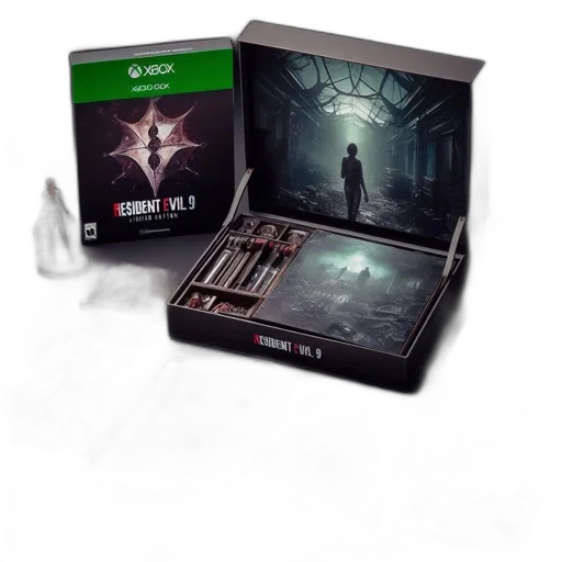 concept art, image, shows, collector, edition, resident, evil, xbox transparent PNG cut-out
