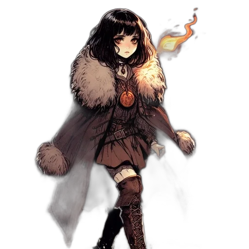 staff, dress, jacket, mask, concept art, fantasy art, pixel art, watercolor transparent PNG cut-out