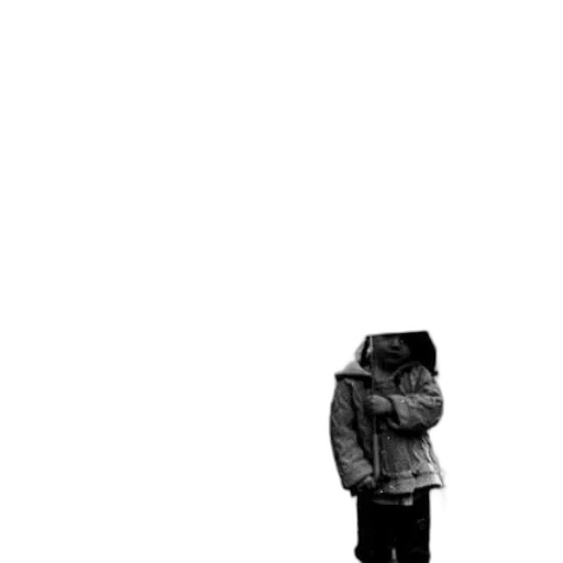 jacket, umbrella, robot, hat, pixel art, photorealistic, 3d render, concept art transparent PNG cut-out