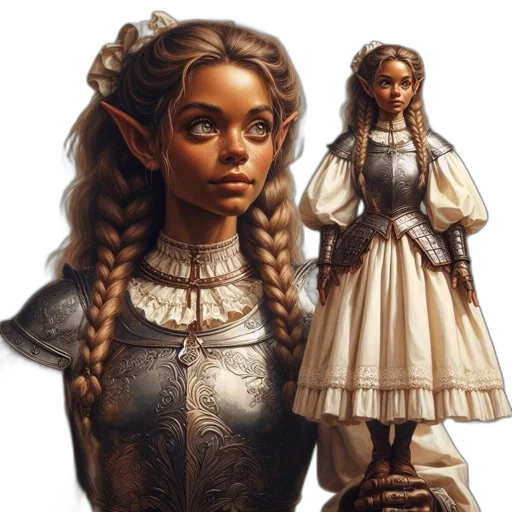 face, fantasy art, concept art, photorealistic, 3d render, young, woman, striking transparent PNG cut-out