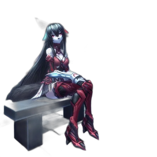 robot, furniture, weapon, sword, concept art, pixel art, fantasy art, cyberpunk transparent PNG cut-out