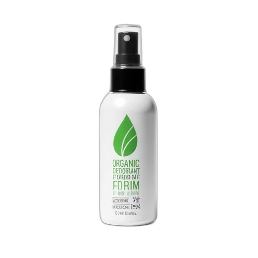 bottle, white, spray, green, leaf, design, label, black transparent PNG cut-out