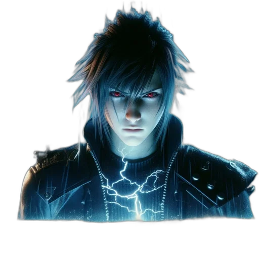 jacket, face, hair, dragon, concept art, fantasy art, cyberpunk, photorealistic transparent PNG cut-out