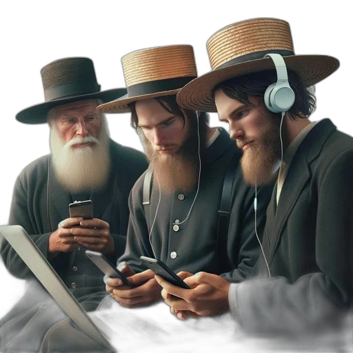 hat, staff, concept art, fantasy art, photorealistic, 3d render, three, amish transparent PNG cut-out