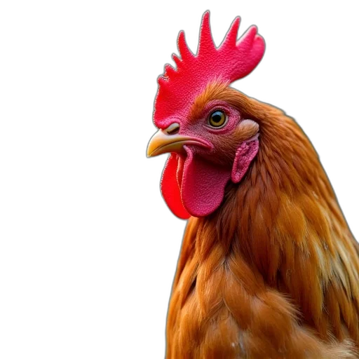 animal, creature, food, face, photorealistic, 3d render, chicken, wire transparent PNG cut-out