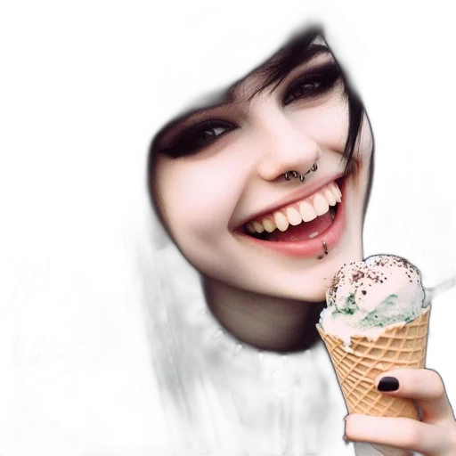 face, food, hat, creature, photorealistic, watercolor, anime, fantasy art transparent PNG cut-out