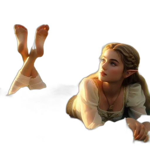 shoes, crown, creature, sword, concept art, fantasy art, 3d render, photorealistic transparent PNG cut-out