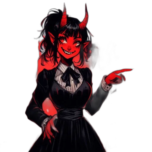 dress, staff, dragon, concept art transparent PNG cut-out