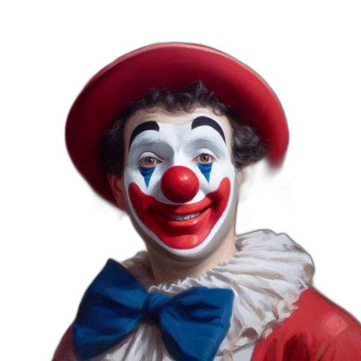 mask, face, hat, staff, 3d render, photorealistic, concept art, oil painting transparent PNG cut-out