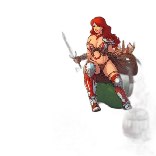 sword, staff, weapon, fantasy art, concept art, pixel art, comic book art, fire transparent PNG cut-out