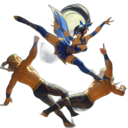 concept art, fantasy art, anime, pixel art, underwater, fire, outer space, blue transparent PNG cut-out